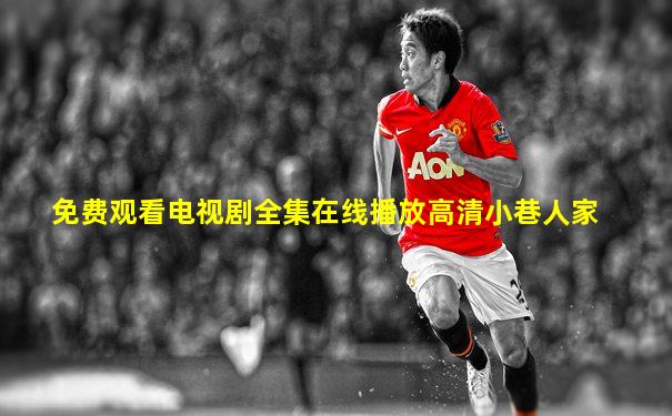 免费观看电视剧全集在线播放高清小巷人家
