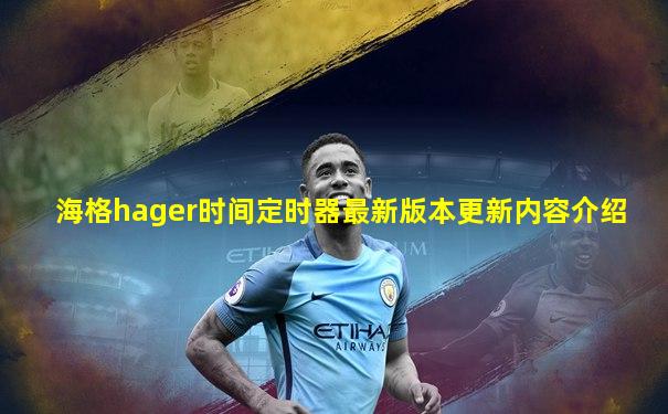 海格hager时间定时器最新版本更新内容介绍
