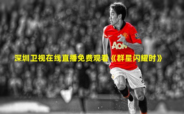 深圳卫视在线直播免费观看《群星闪耀时》